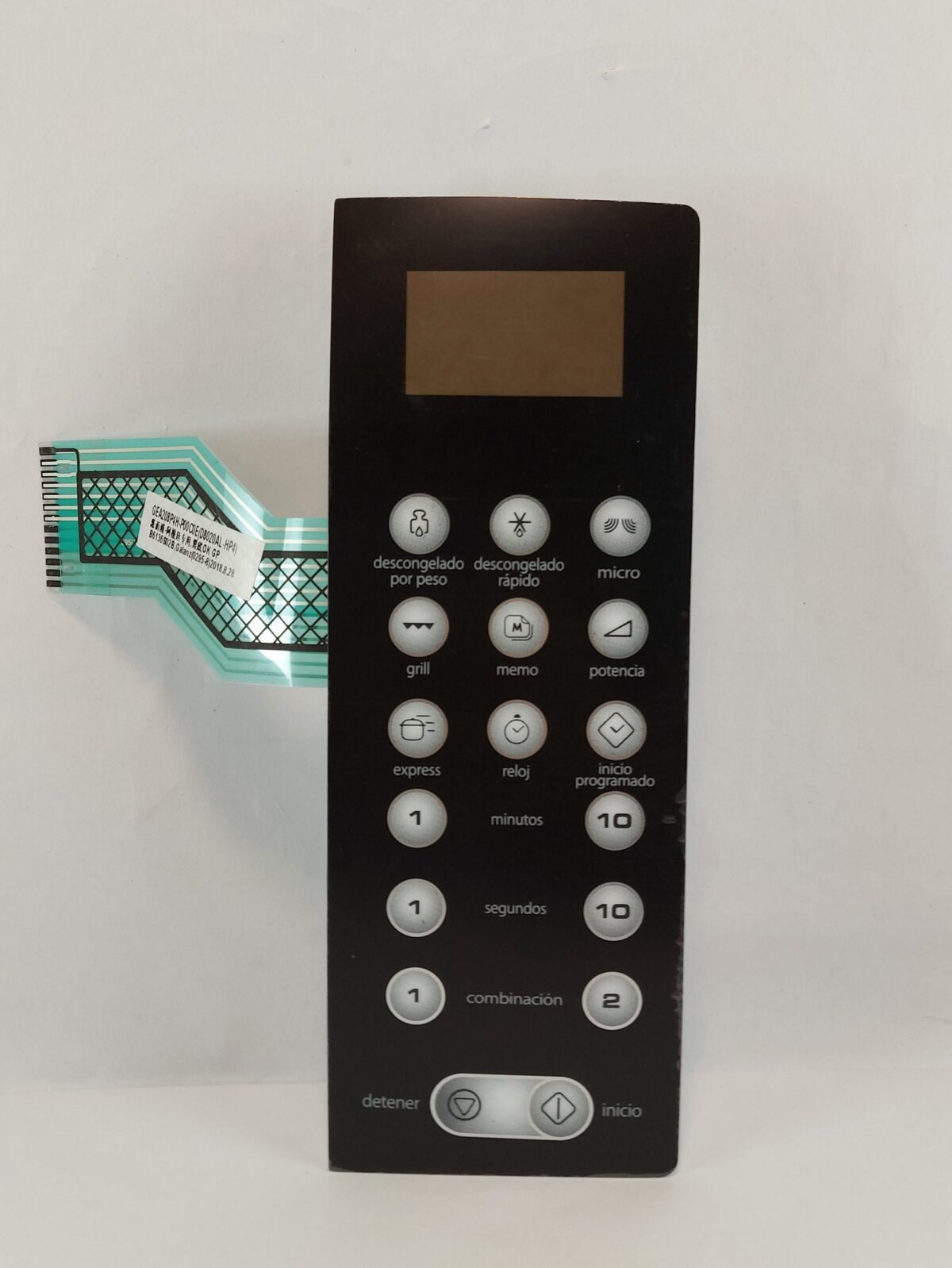 Membrana Touch Microndas Whirlpool WMD20GS - Imagen 1