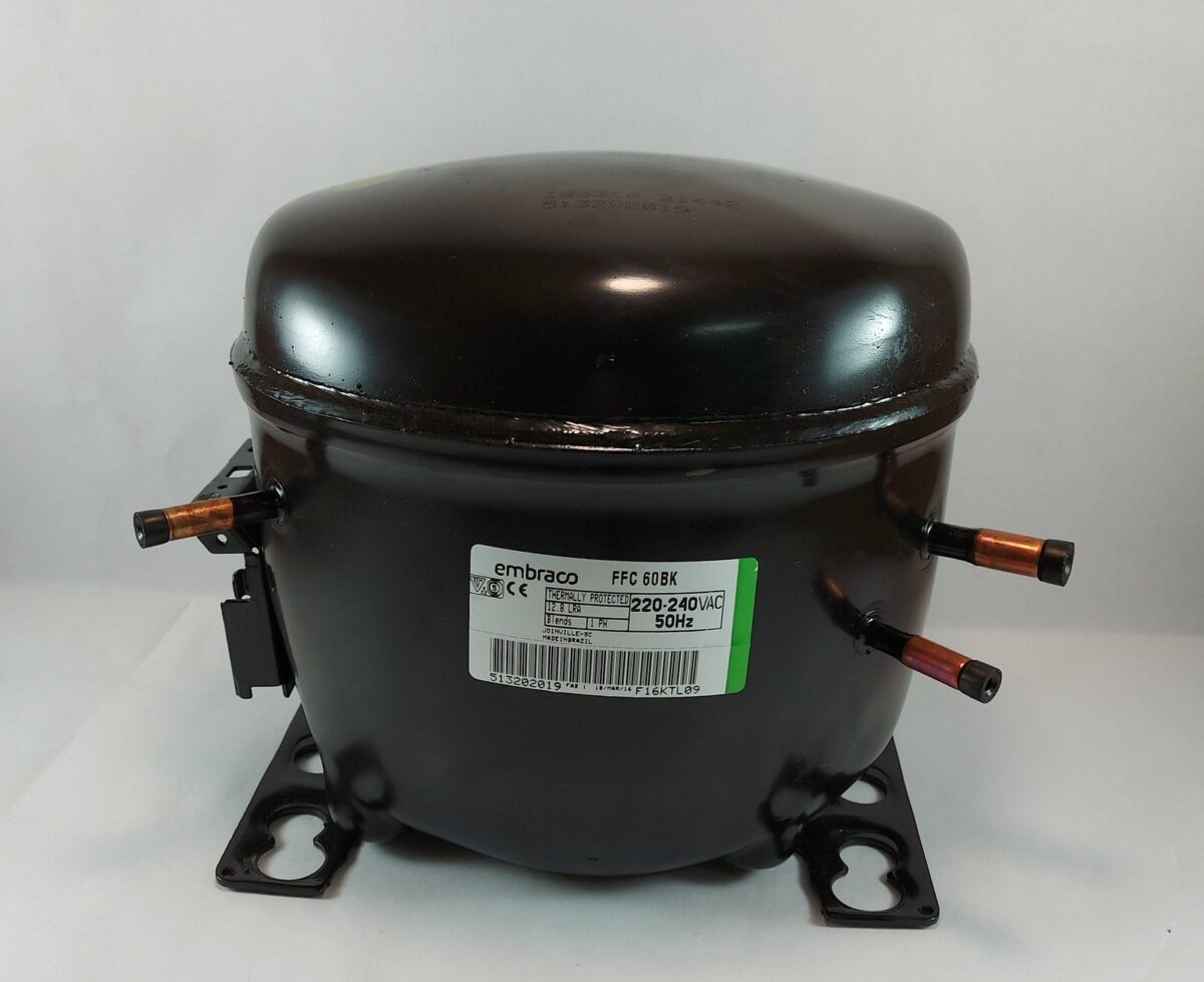 Compresor Embraco FF60BK BLEND 1/5HP R12 - Imagen 2