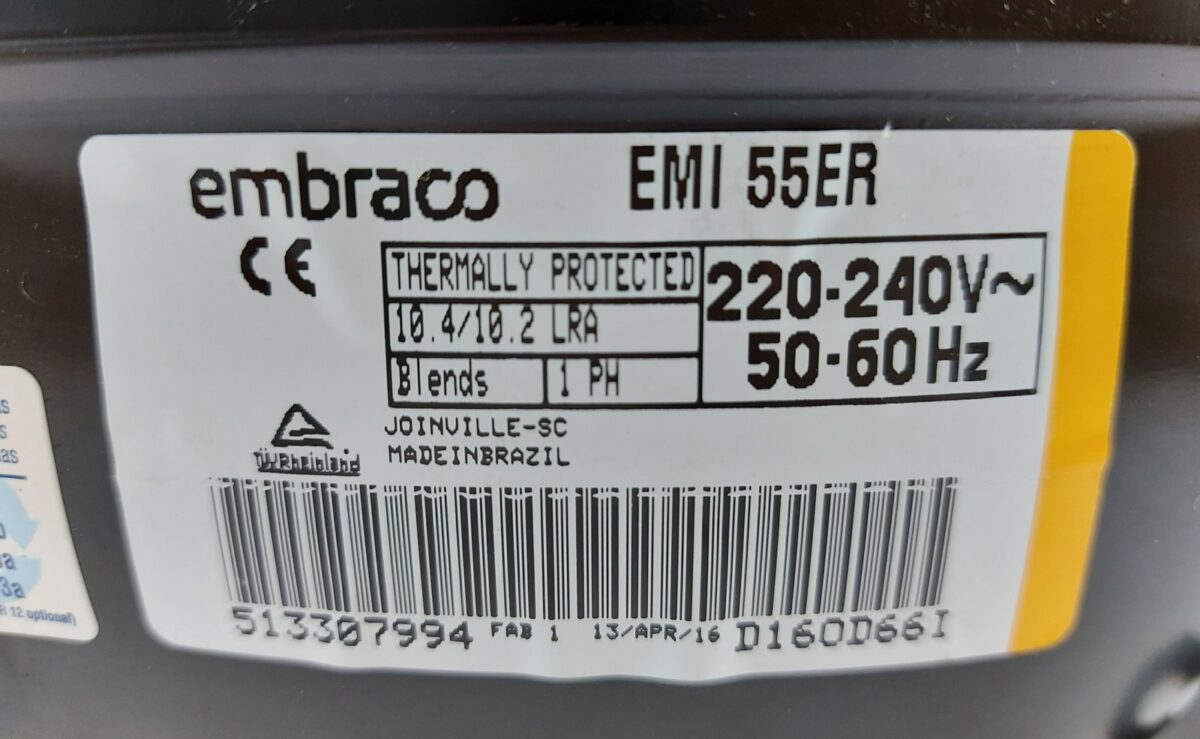 Compresor embrago EMI 55 ER - BLEND 1/6  R12 - Imagen 5