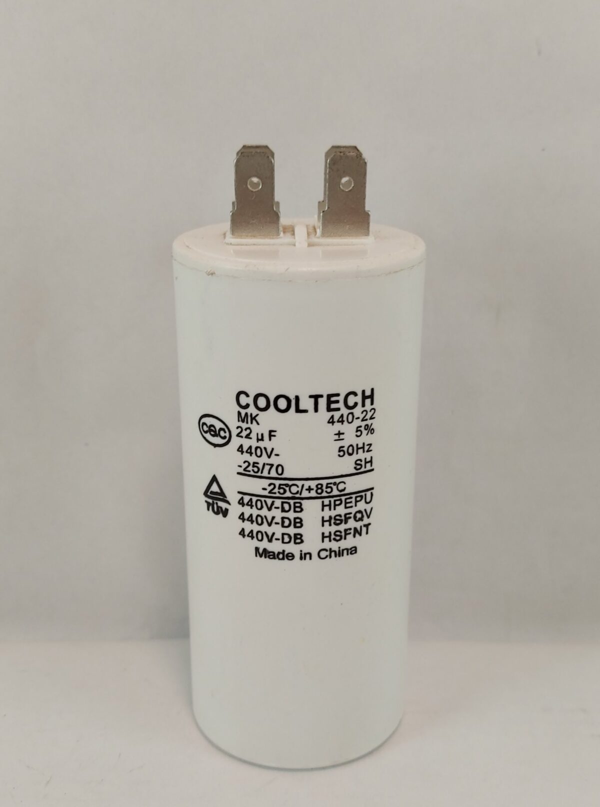 CAPACITOR 22µF - 400V - Imagen 1