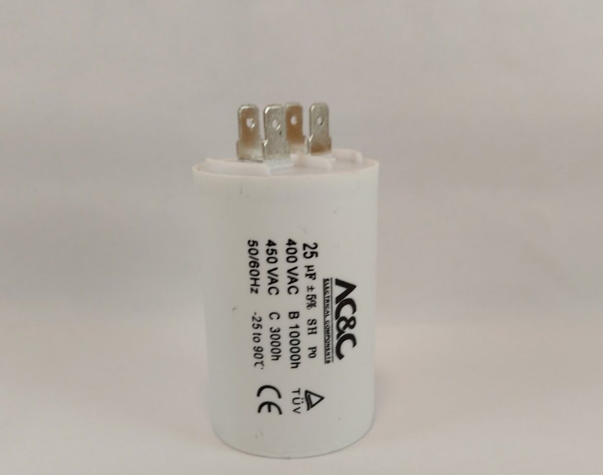 Capacitor 25µF - 400V - Imagen 1
