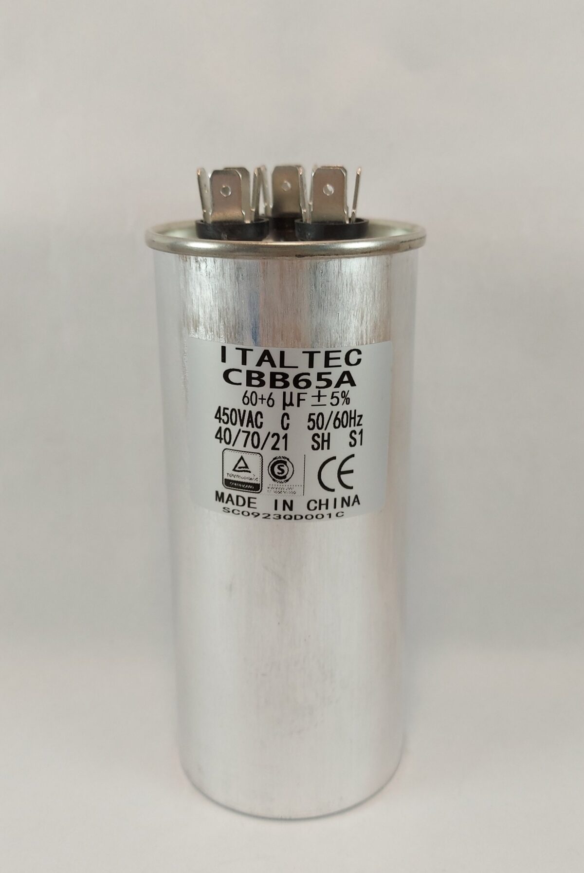 Capacitor dual 60+6µF   440V - Imagen 1
