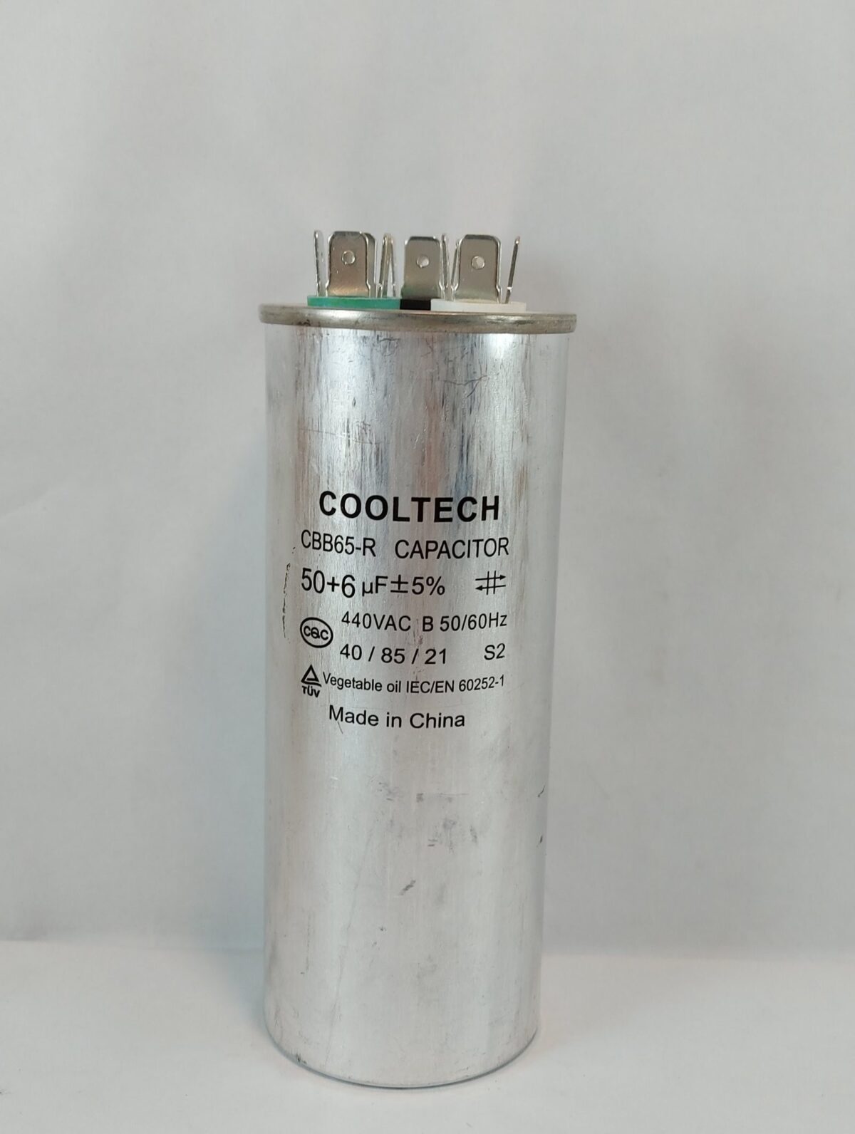 Capacitor dual 50+6µF - 450V - Imagen 1