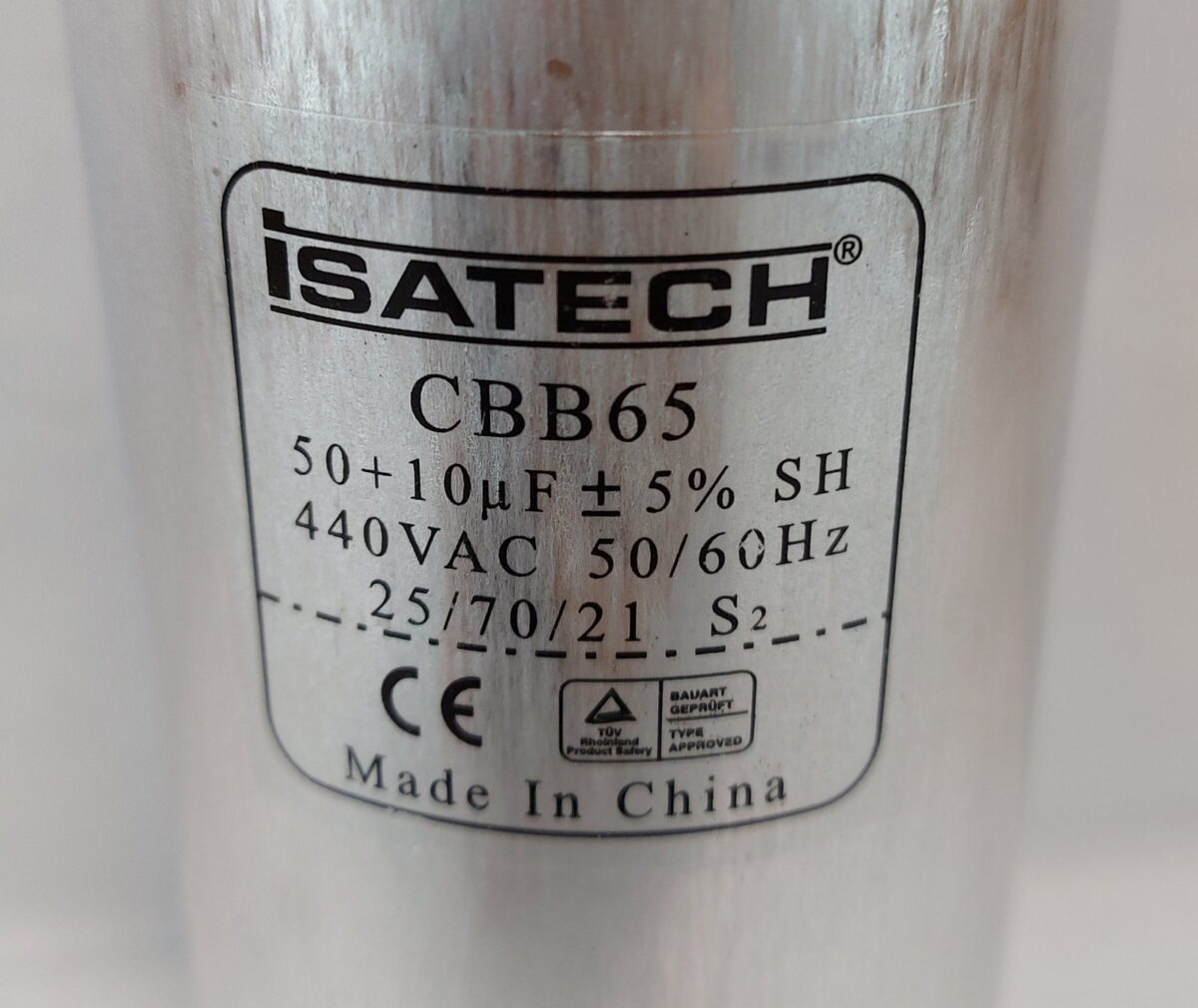 Capacitor Dual 50+10µF 440V - Imagen 4