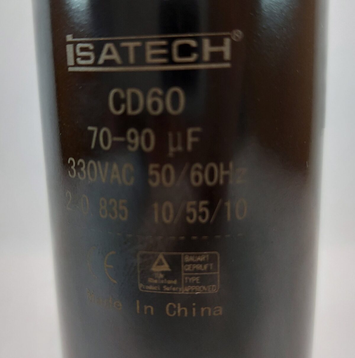 Capacitor de arranque 70-90µF 330V - Imagen 3