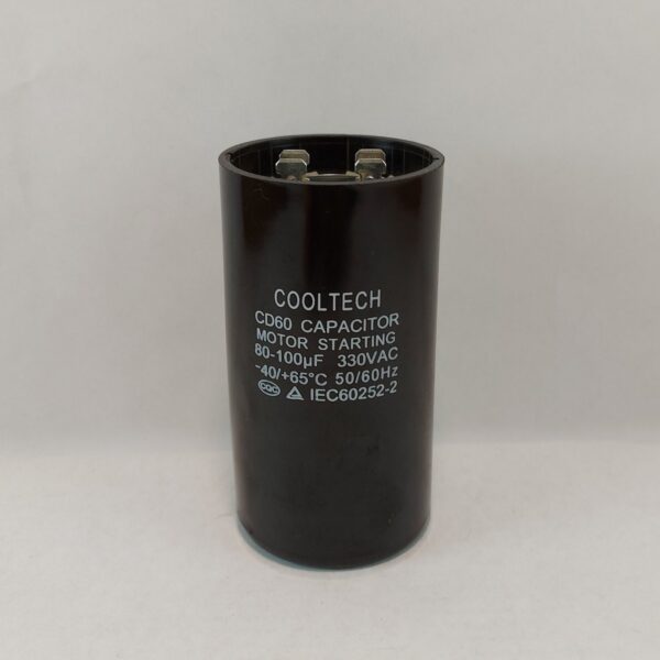 Capacitor de arranque 80-100 µF 330 v
