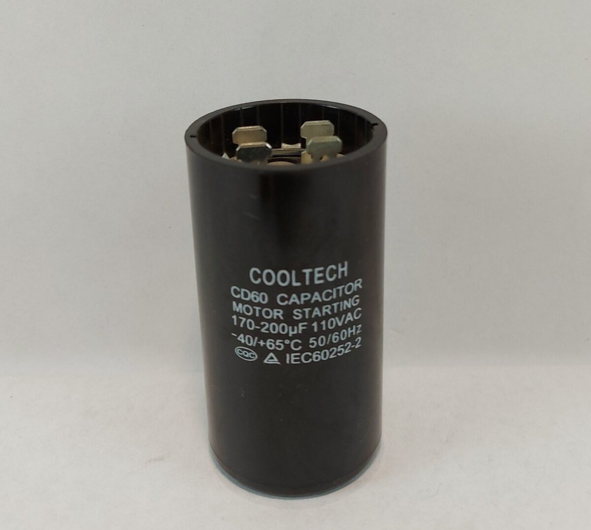CAPACITOR DE ARRANQUE 170-200µF 110V - Imagen 1