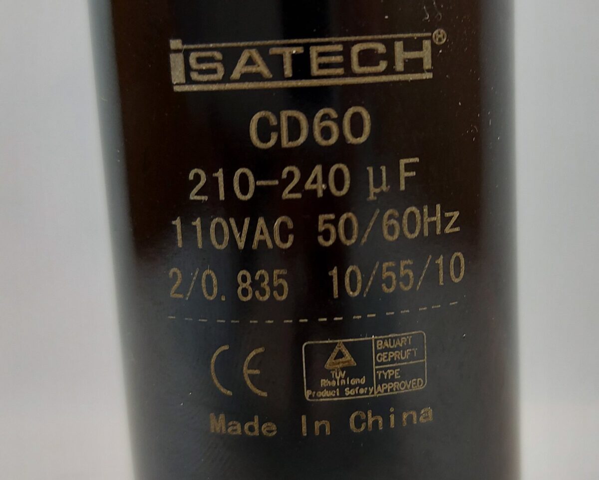 Capacitor de arranque 210-240µF 110V - Imagen 2