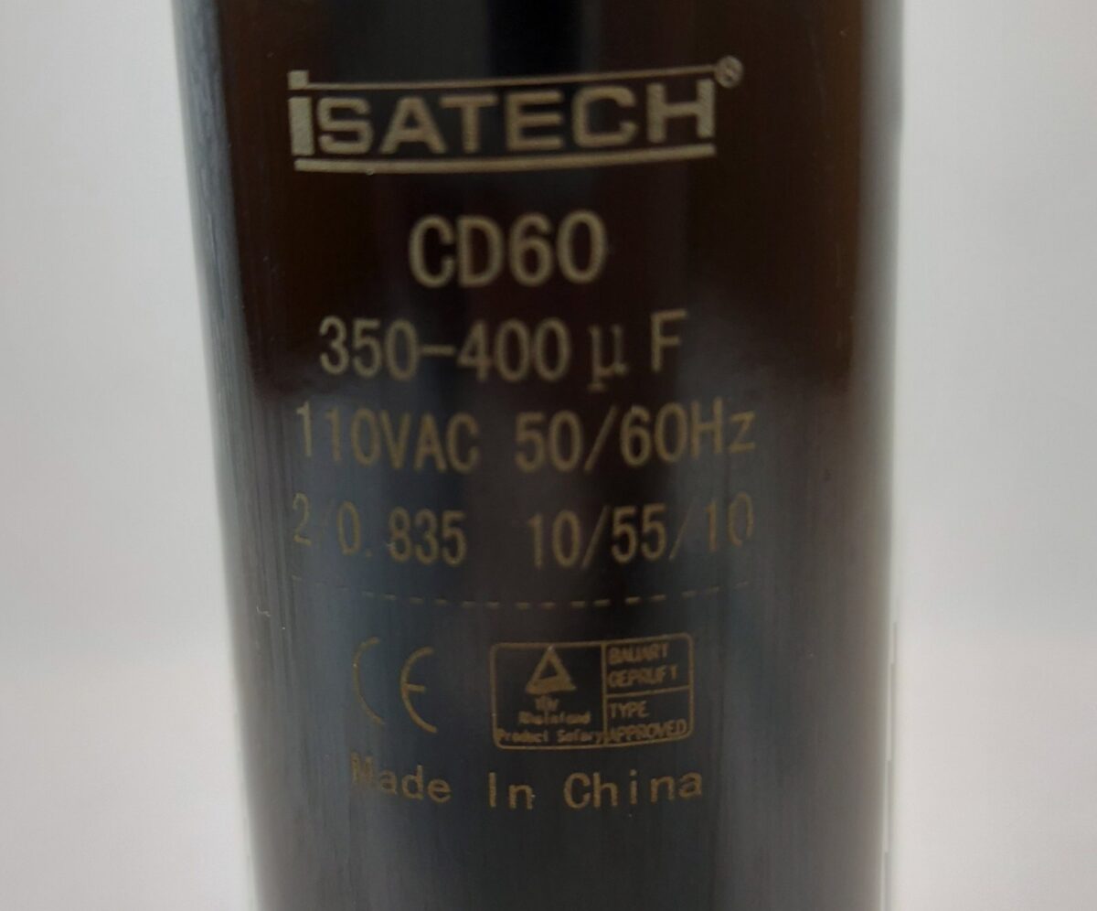 CAPACITOR DE ARRANQUE 350-400µF 110V - Imagen 3