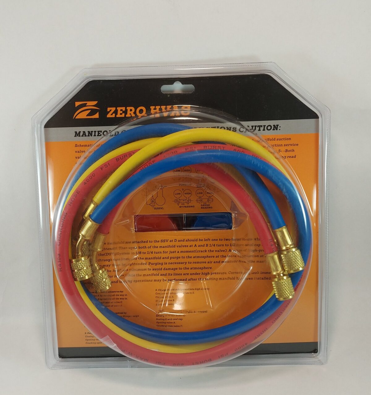 Manifold para R12/R22/R502/R134a/R404a/R407C/R410a completo - Imagen 2