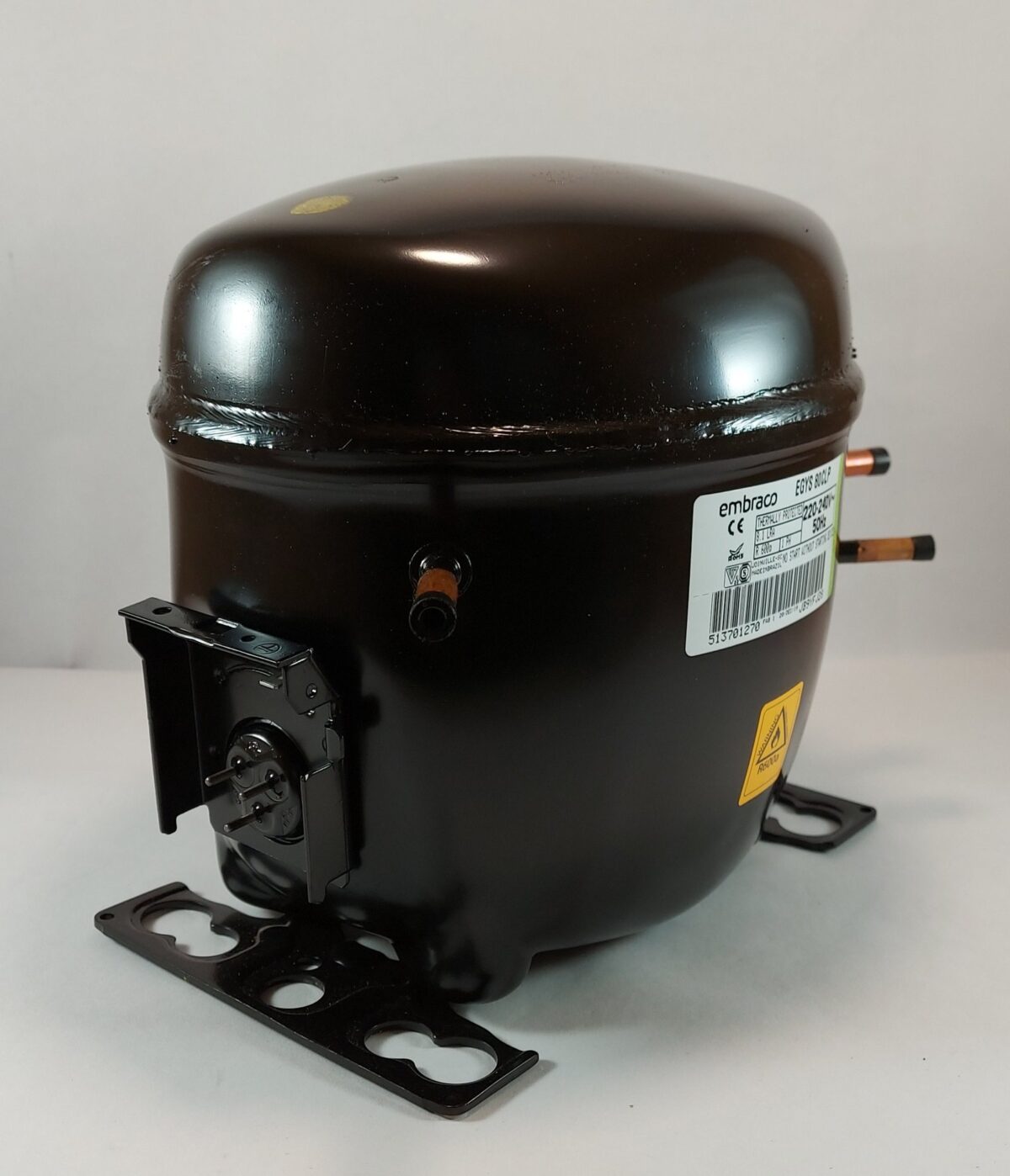 Compresor embraco R600a 1/4HP - EGYS 80 CLP - 170 Fr/h - Imagen 2