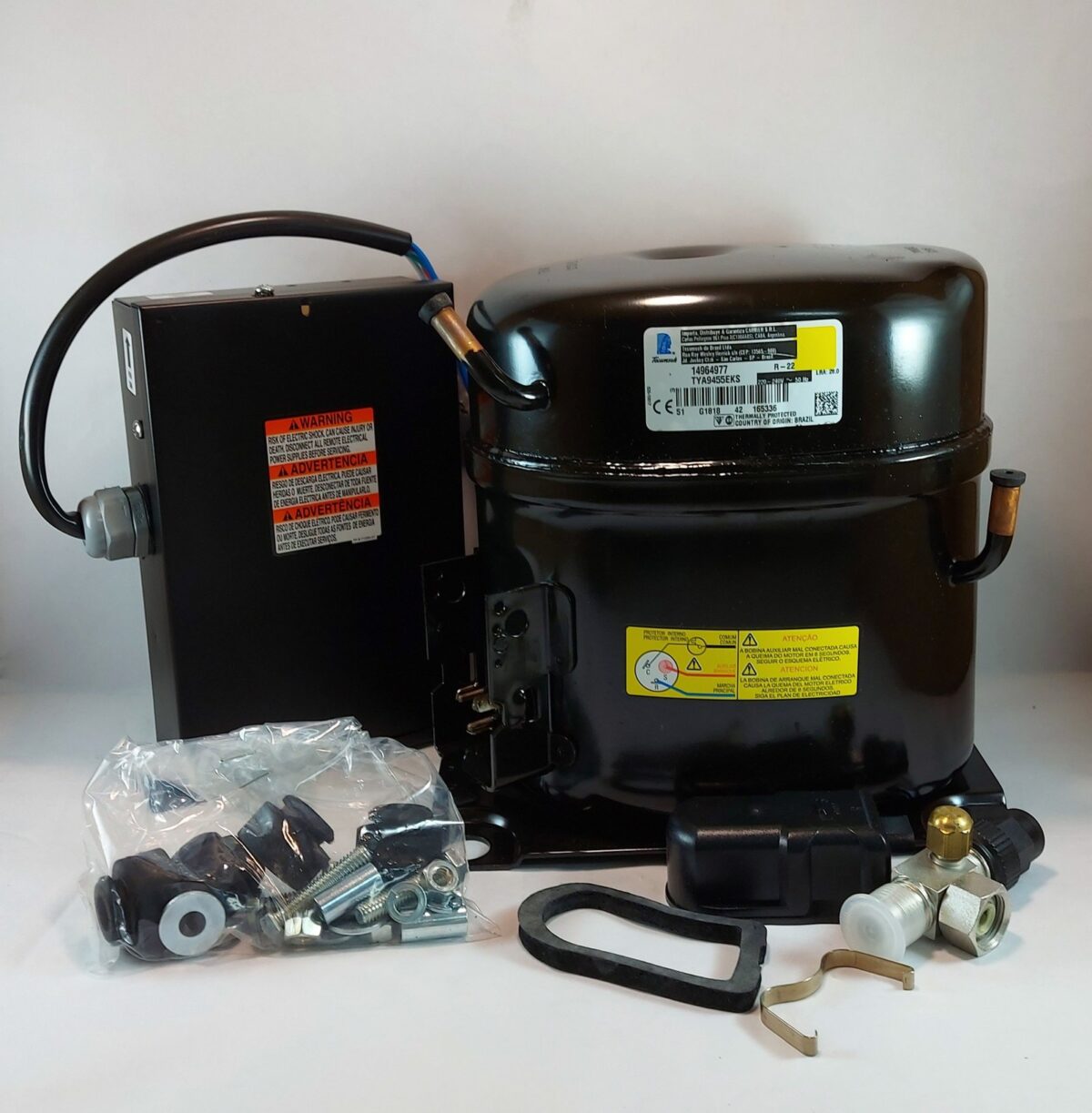 Compresor Tecumseh AKM19ES/TYA9455EKS 3/4HP R22 - Imagen 1