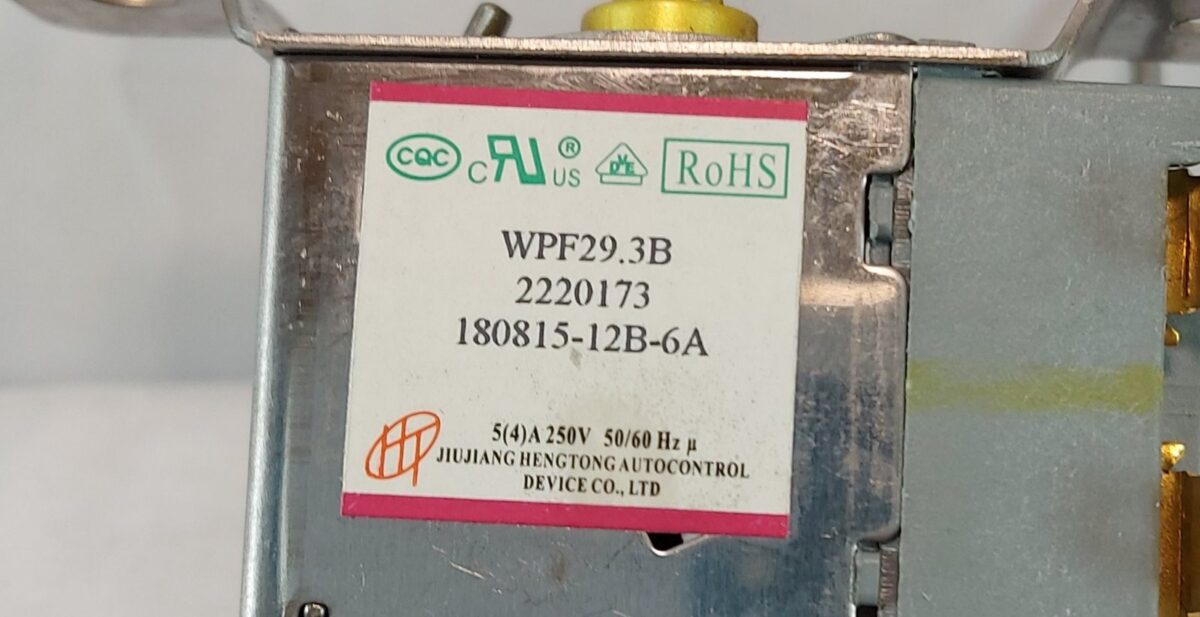Termostato electrolux NF DIF 12C - Imagen 3