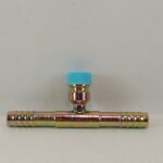 Unión doble de Hierro 13/32" con válvula R134