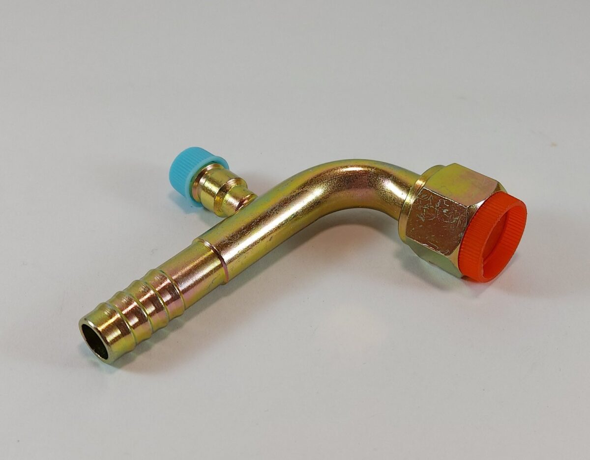CONEXION CHO’ CON VALVULA R134  1/2" - Imagen 2