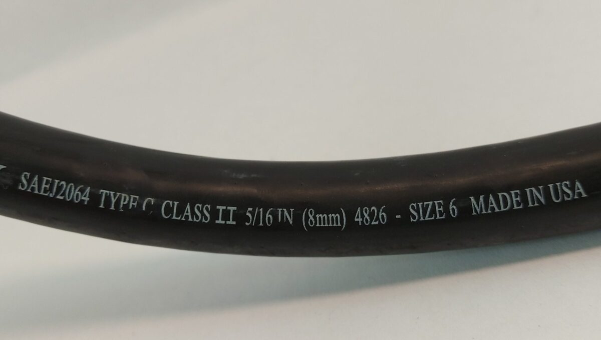 Manguera 5/16" (8mm) R134a Pared Común x metro - Imagen 2