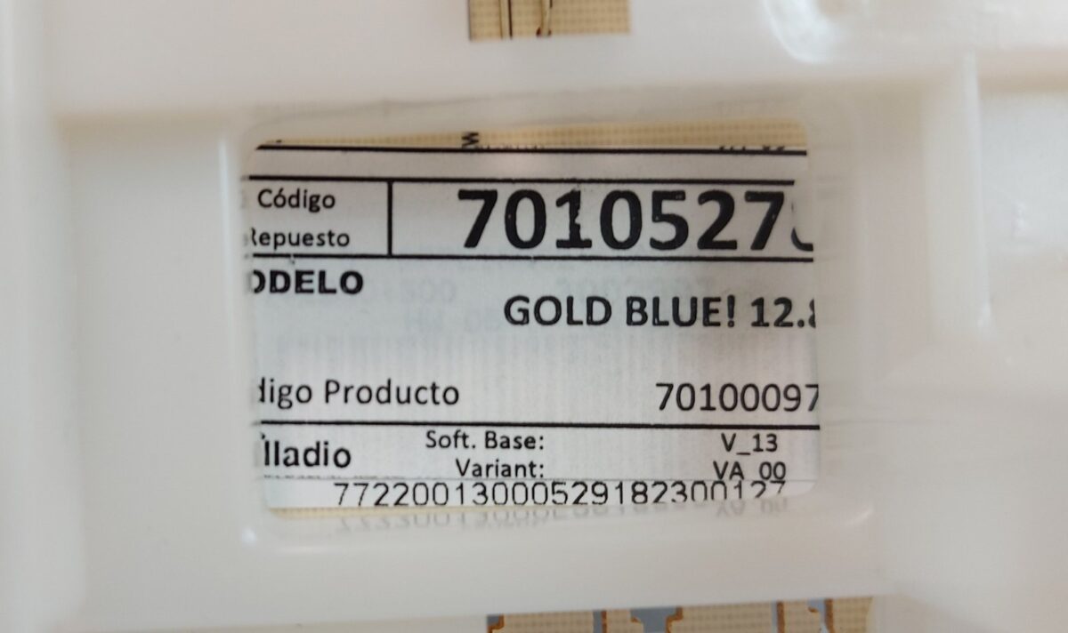 Plaqueta electrónica Gold Blue! 12.8 - Imagen 3