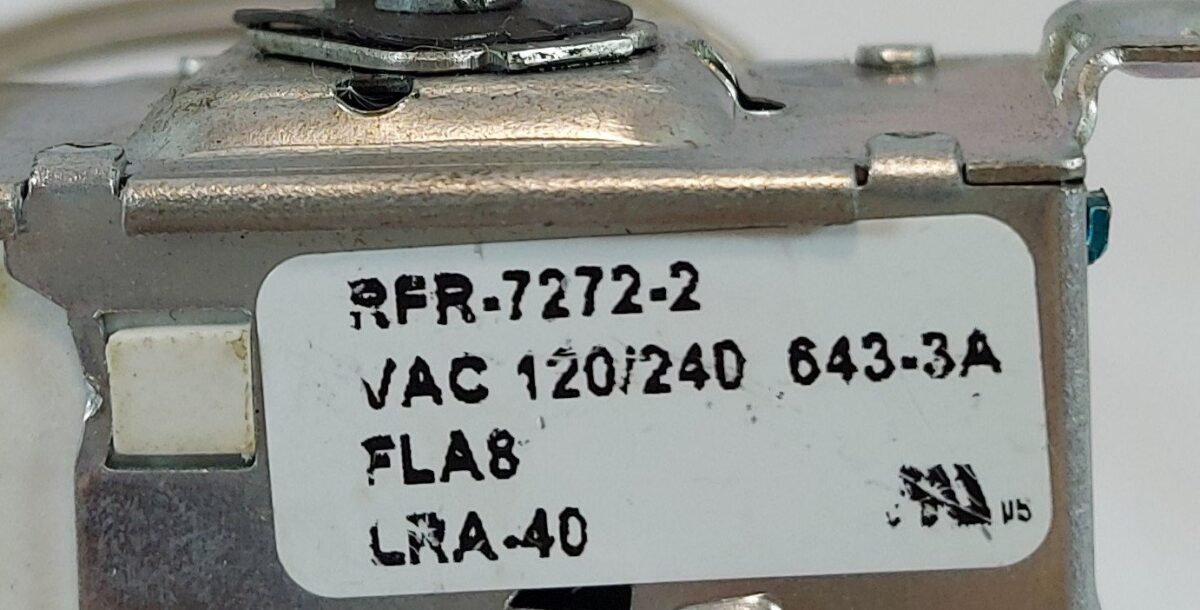 Termostato Robertshaw RFR7272-2SF enfriador de botellas Columbia - Imagen 2