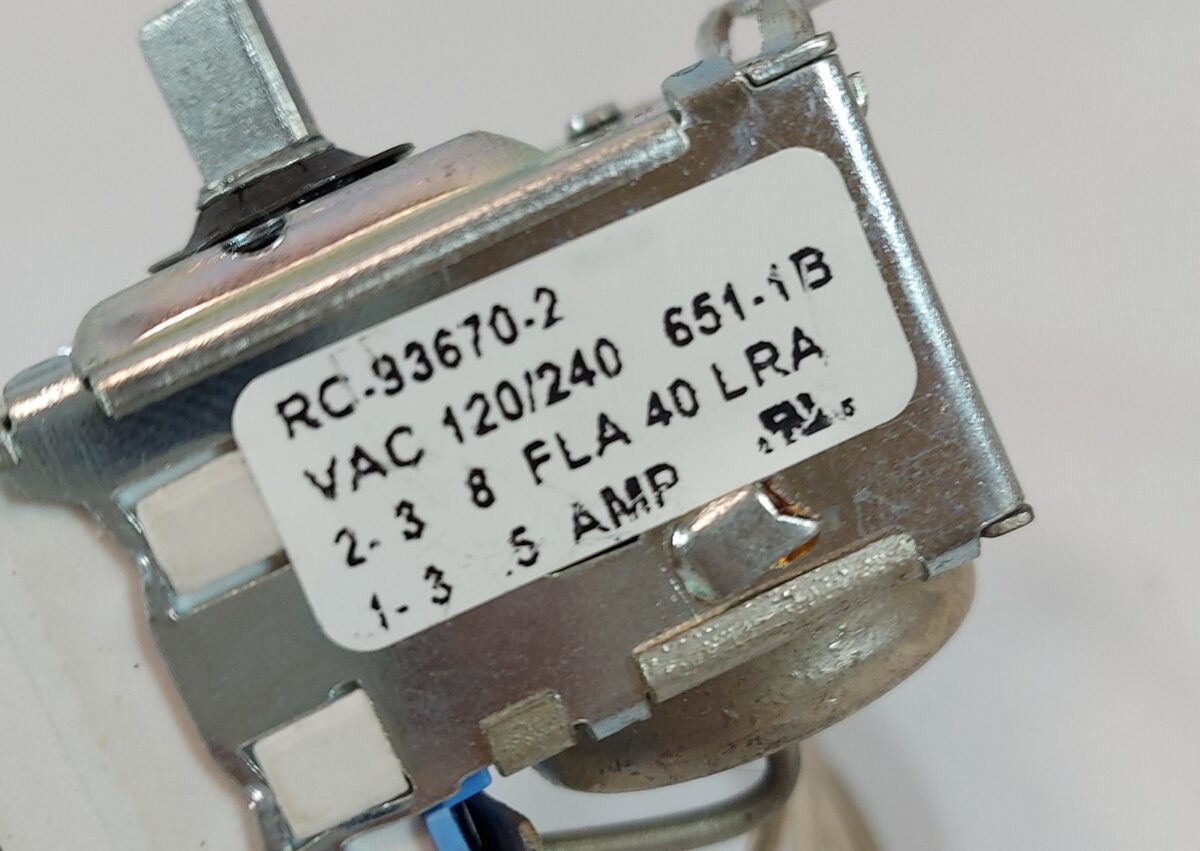 Termostato ROBERTSHAW-RC93670-2S-2fríos - Imagen 2