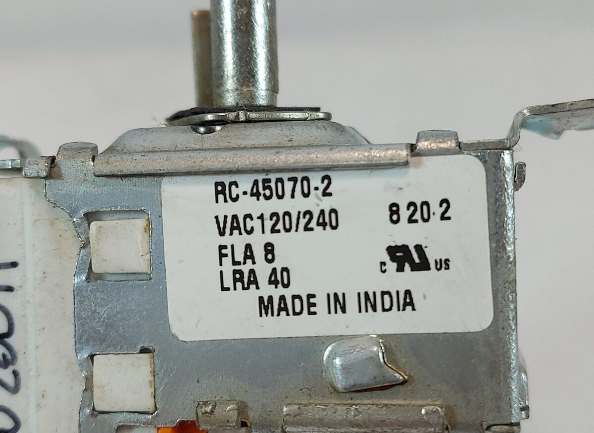 Termostato Robertshaw RC45070-2S. Gafa ambiente - Imagen 2