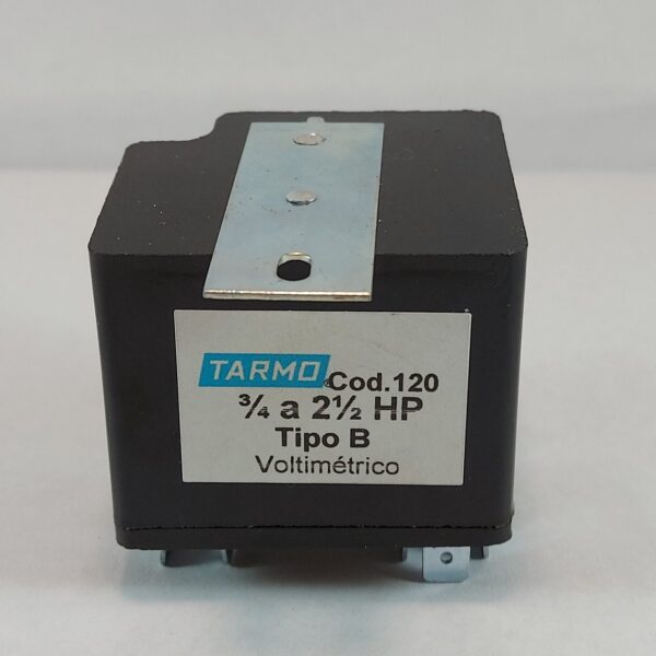 RELAY VOLTIMÉTRICO TARMO -120-3/4 a 21/2 HP