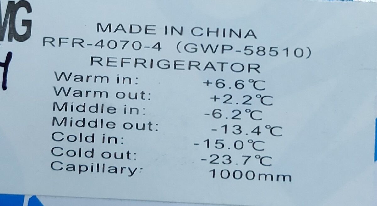 Termostato MG GWP-58510 (RFR-4070-4) - Imagen 3