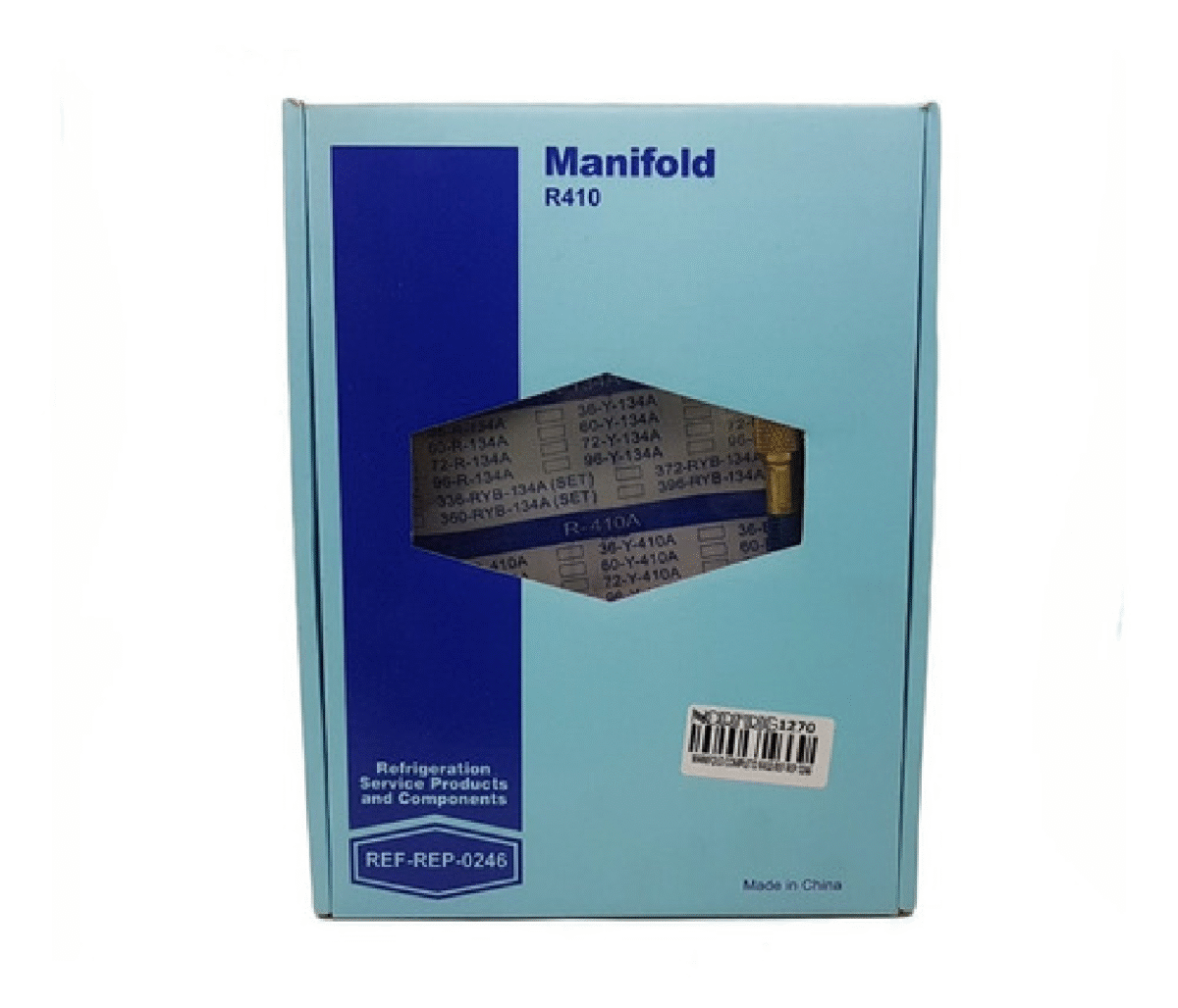 Manifold R410 cuerpo bronce - Imagen 1
