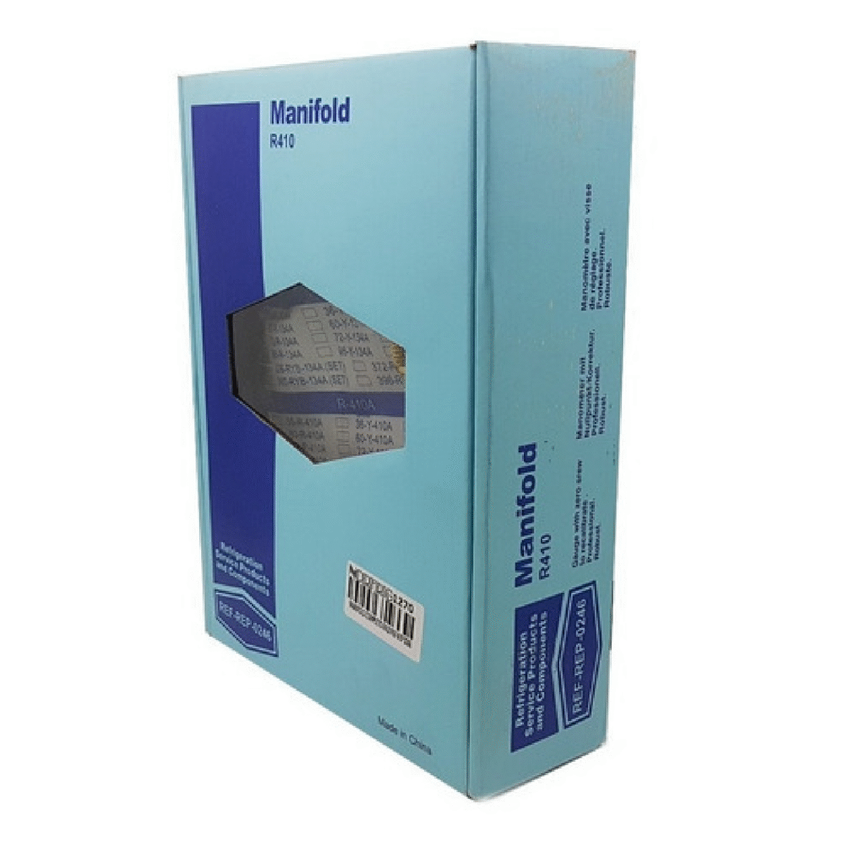 Manifold R410 cuerpo bronce - Imagen 2