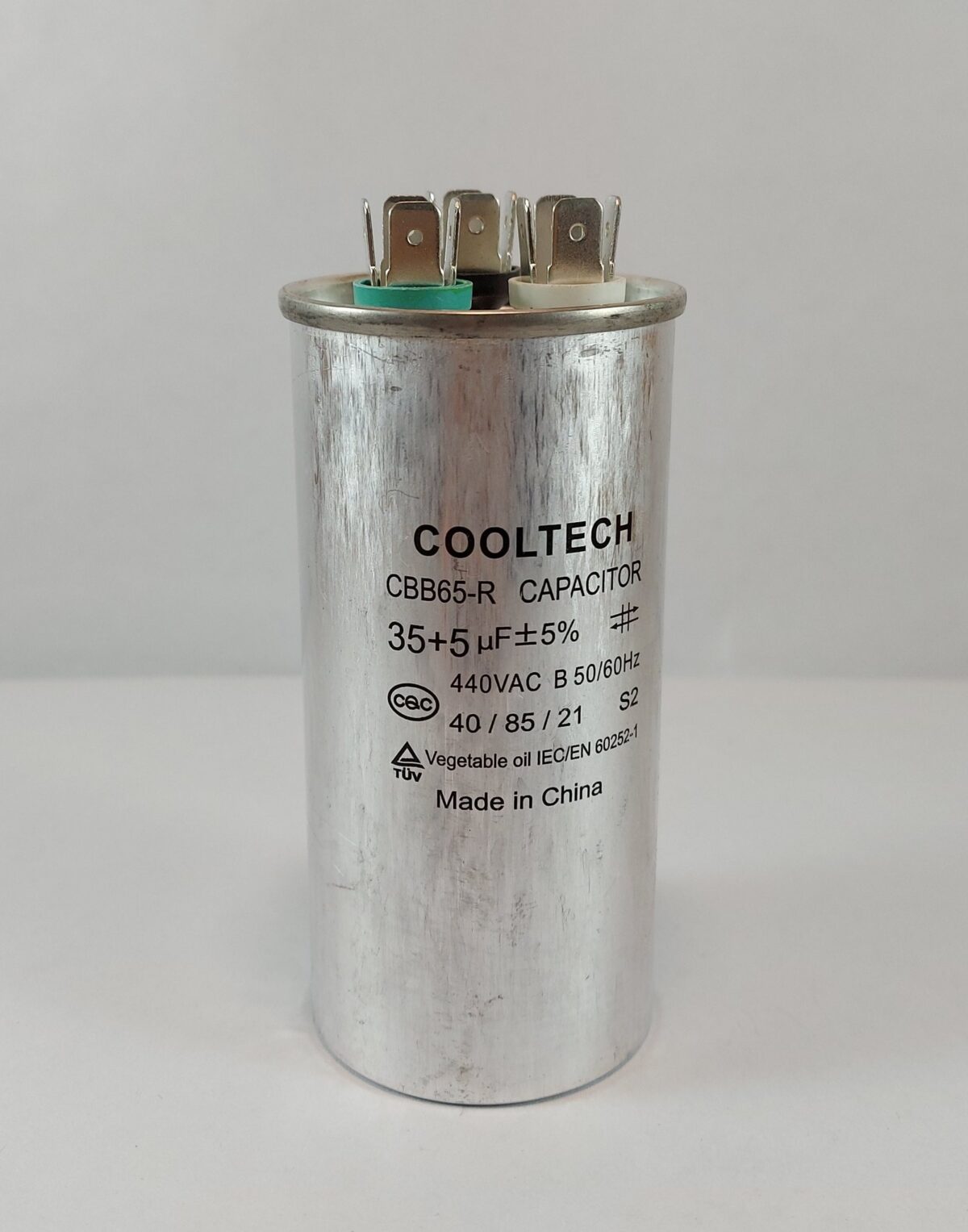 Capacitor Dual 35+5µF 440V - Imagen 1