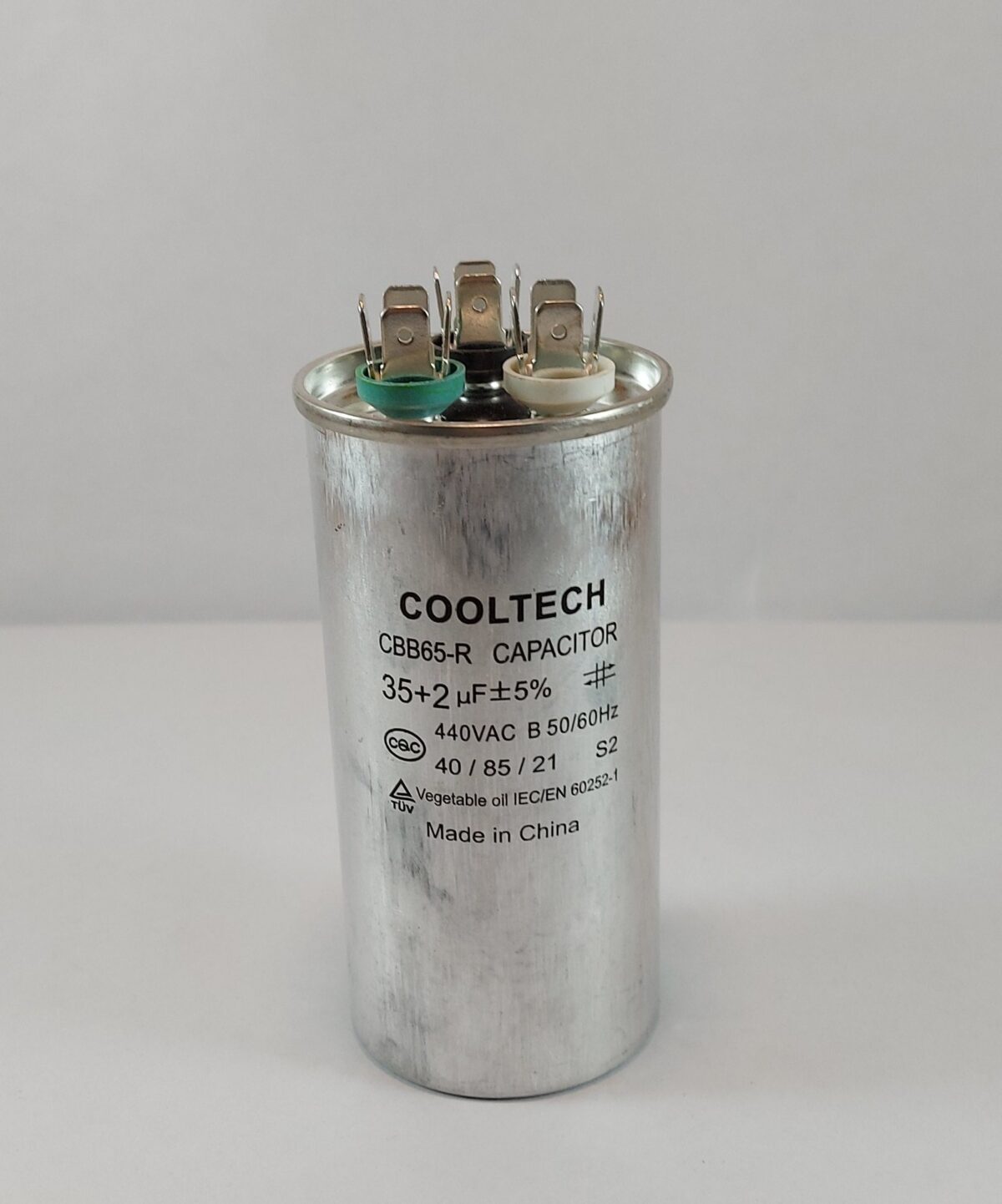 Capacitor Dual 35+2µF 440V - Imagen 1