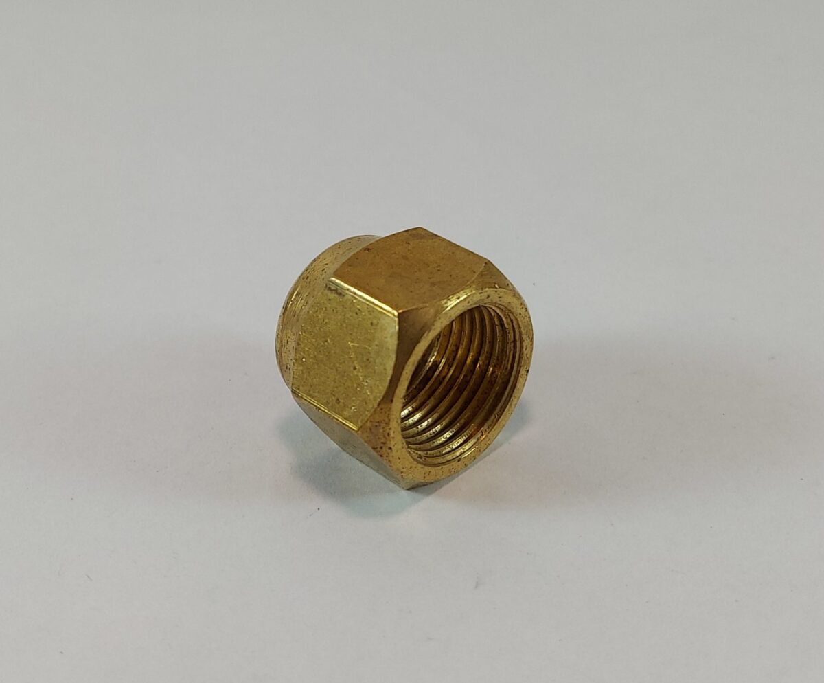 Tuerca 1/2" Trafilada de bronce - Imagen 2