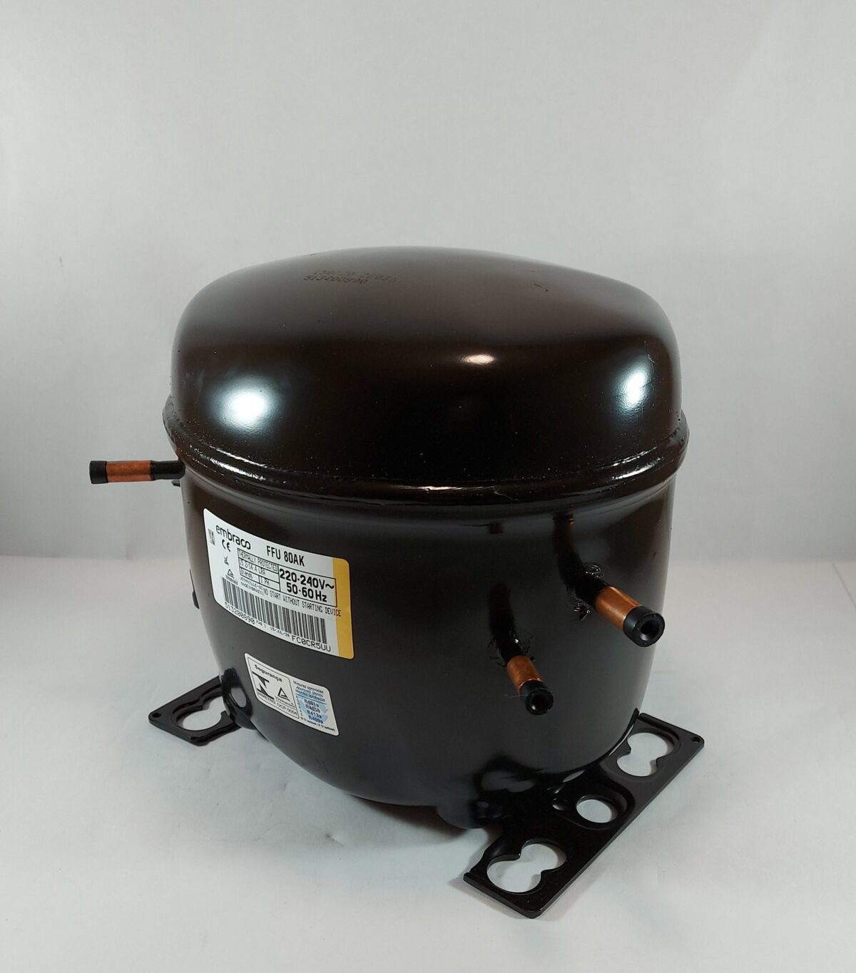 Compresor Embraco FFU80AK Blend 1/4+HP - R12 - Imagen 2