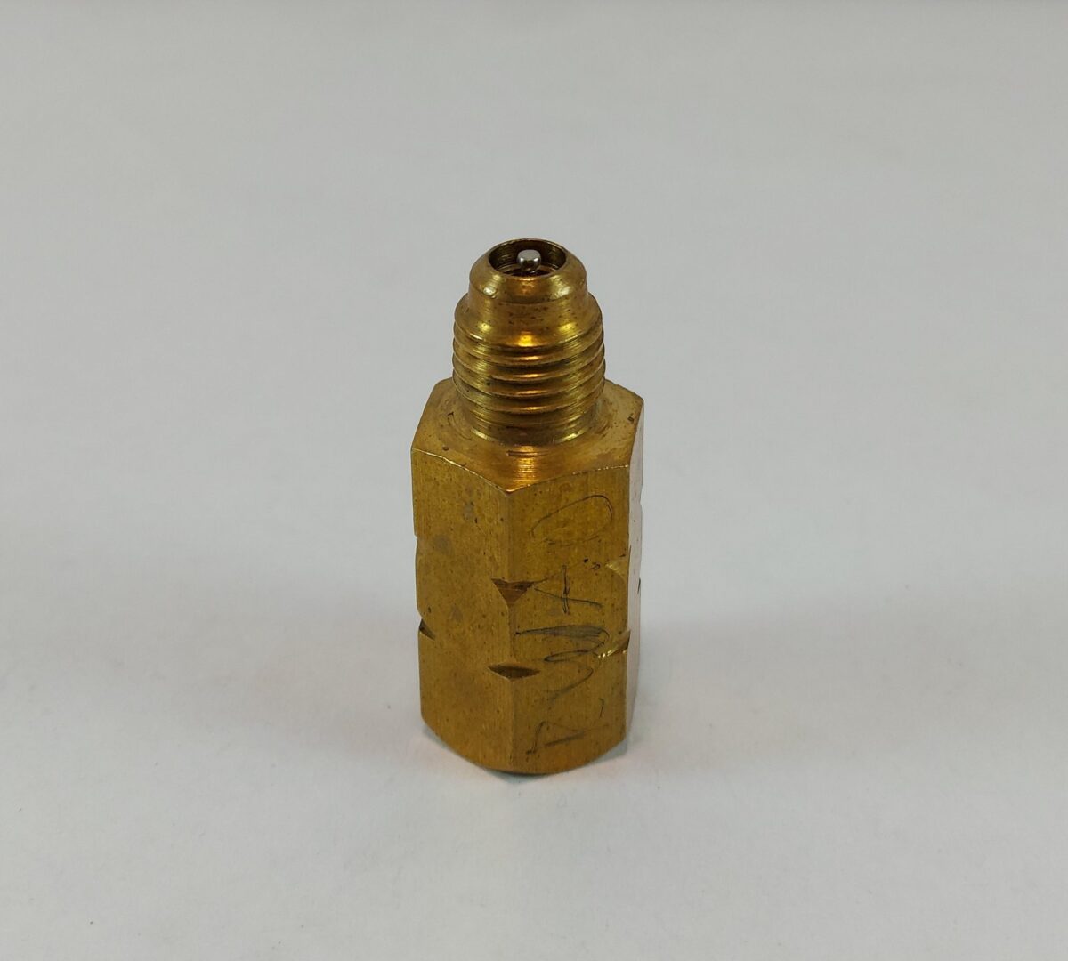 Acople adaptador rosca 1/4"  A 5/16" con ovulo - Imagen 1