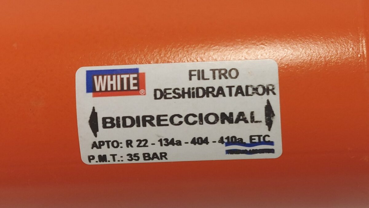 FILTRO WHITE 3/8S BIDIRECCIONAL BCW - Imagen 2
