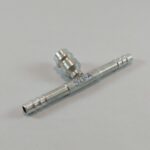 Unión doble de Hierro 5/16"  con válvula R134
