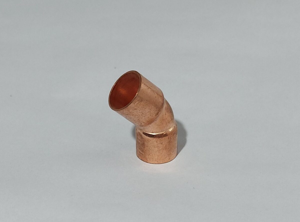 Curva de cobre 45° 5/8 " - Imagen 2
