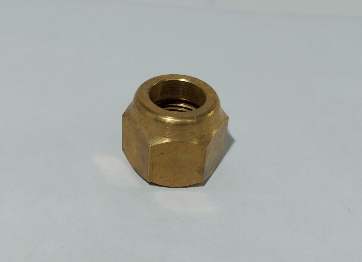 Tuerca 7/8" de bronce - Imagen 1