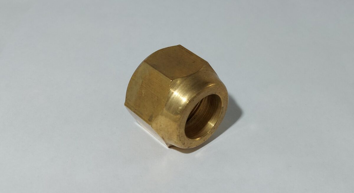 Tuerca 7/8" de bronce - Imagen 2