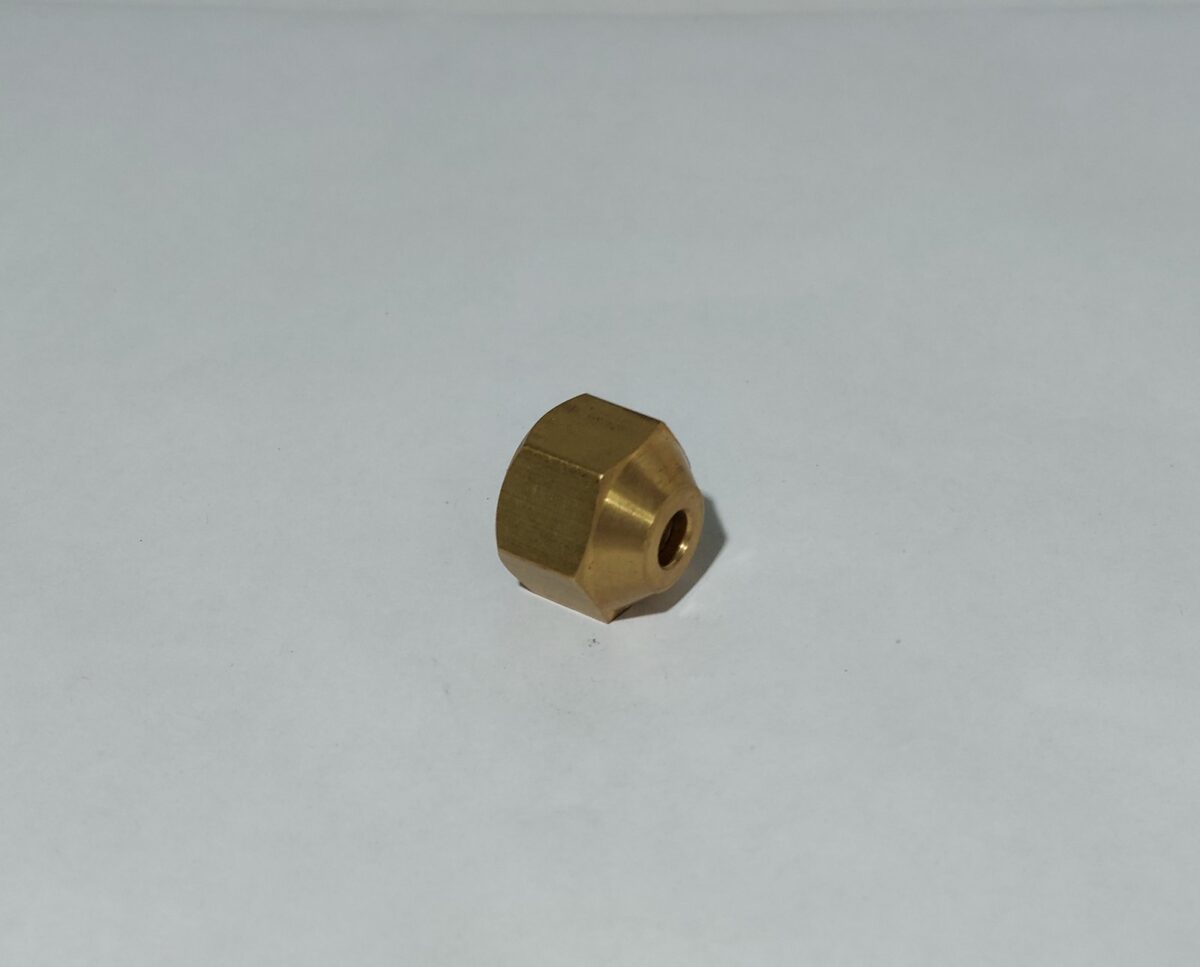 Tuerca Rosca 3/8" para Caño de 1/4" - Imagen 2