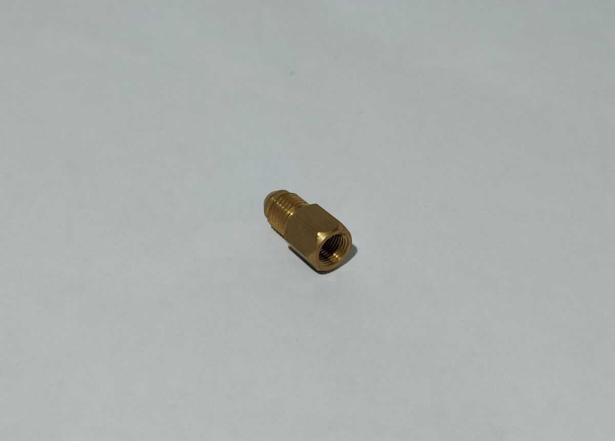 Acople reducción bronce 1/4" FM x 1/8" GH - Imagen 3