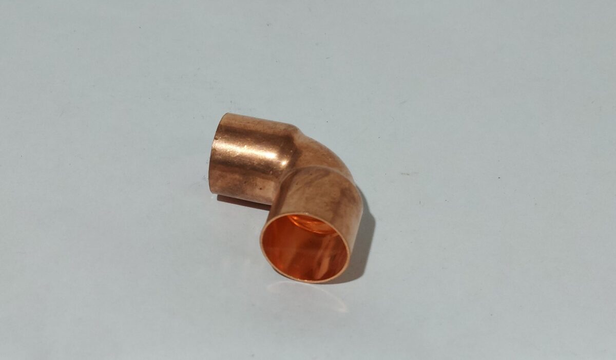 Codo 90° de cobre 7/8" - Imagen 2
