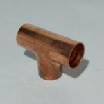 Unión T de cobre de 7/8"