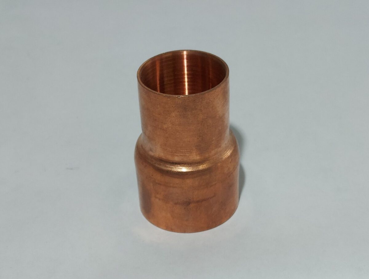 Unión reducción de cobre de 1 3/8" a 1 1/8" para soldar - Imagen 2