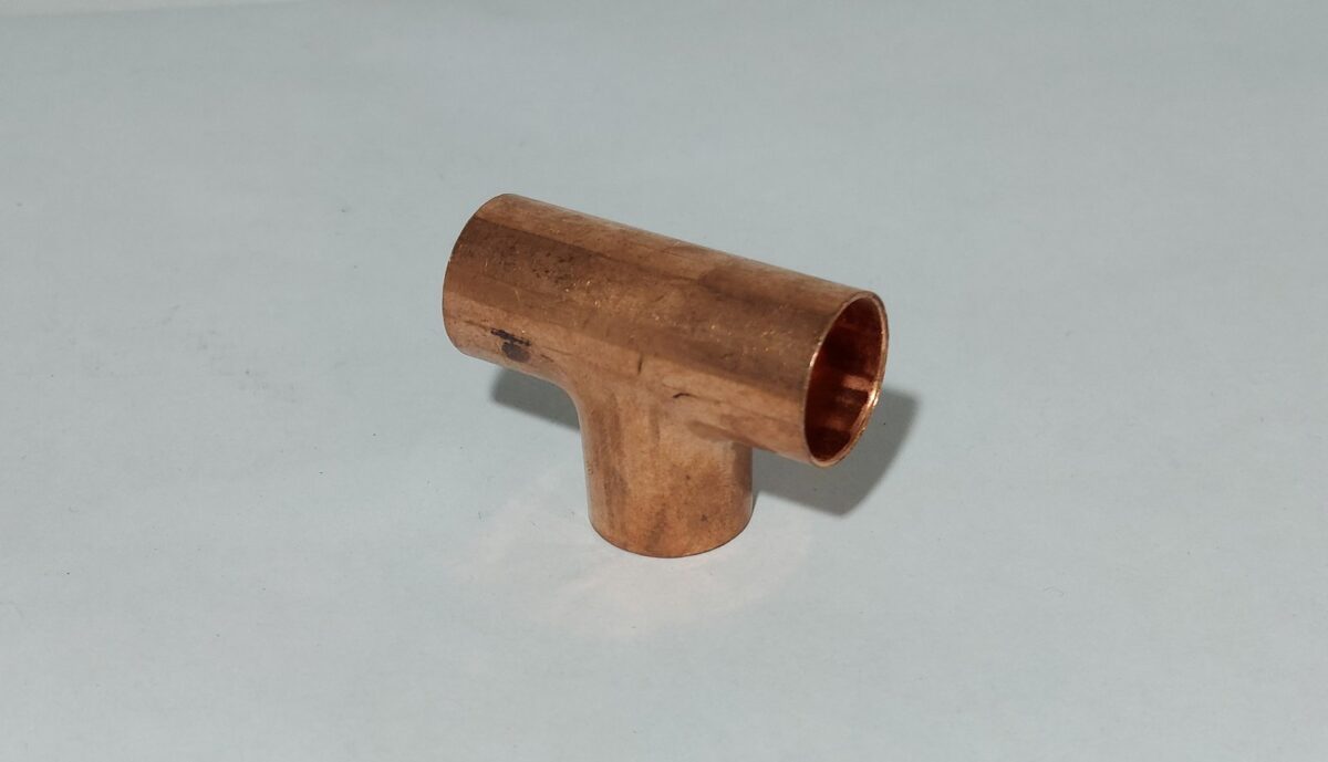 Unión T de cobre de 3/4" - Imagen 3