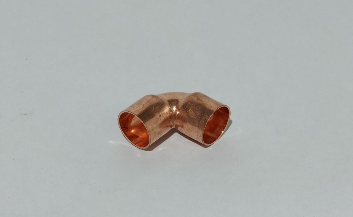 Codo 90° de cobre 5/8" - Imagen 1