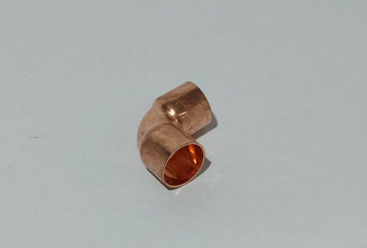 Codo 90° de cobre 5/8" - Imagen 2