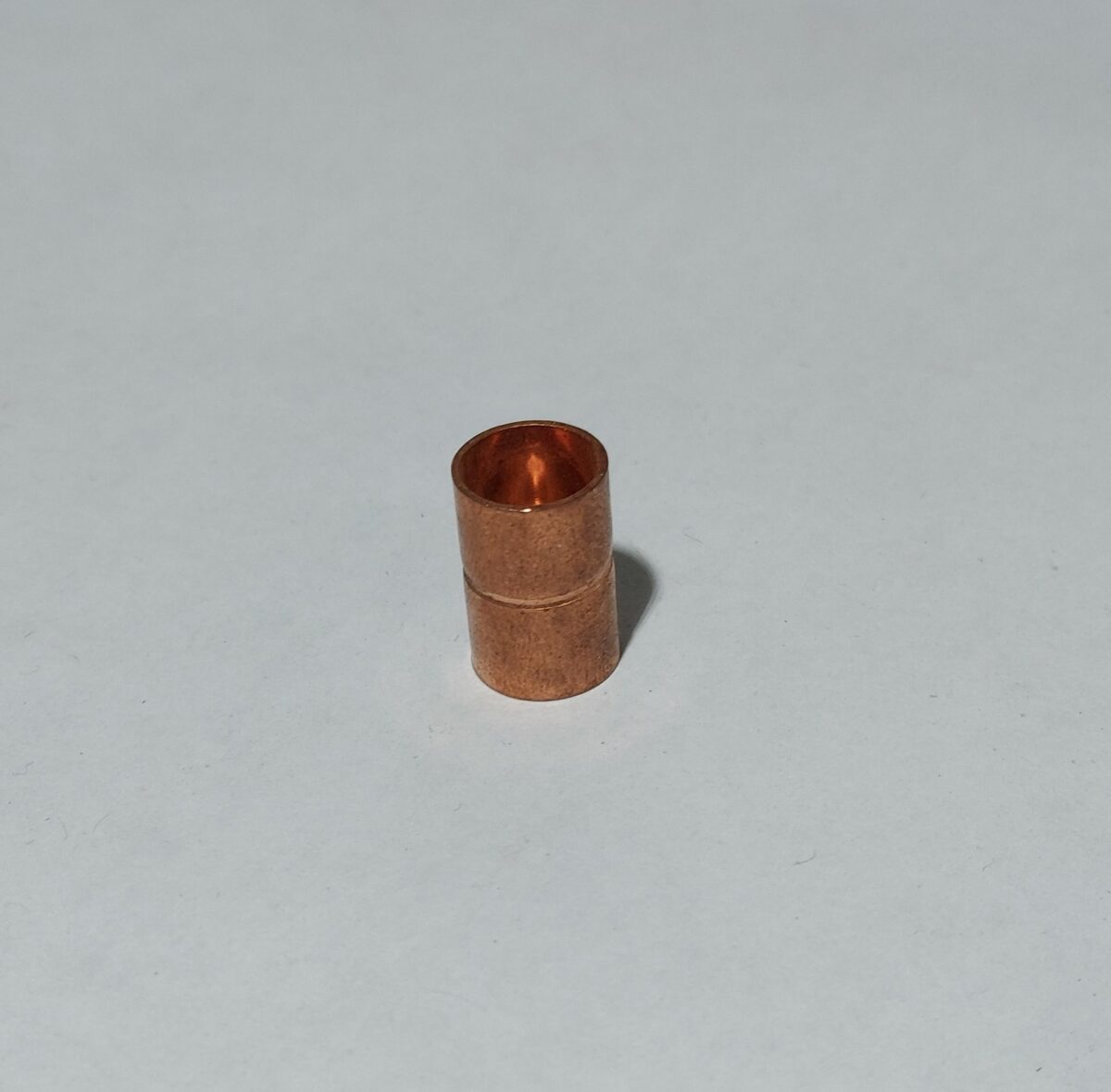 Cupla unión doble 3/8" de cobre para soldar - Imagen 1