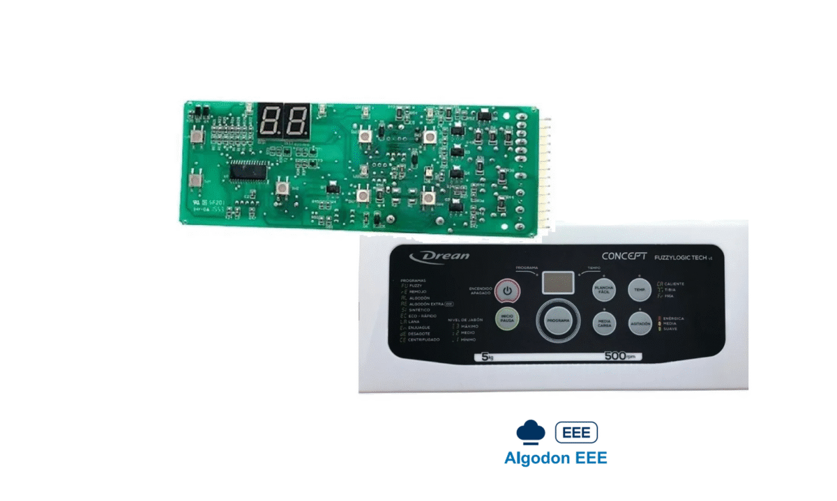 Plaqueta fuzzy logic tech C12 - CW - Original - Imagen 3