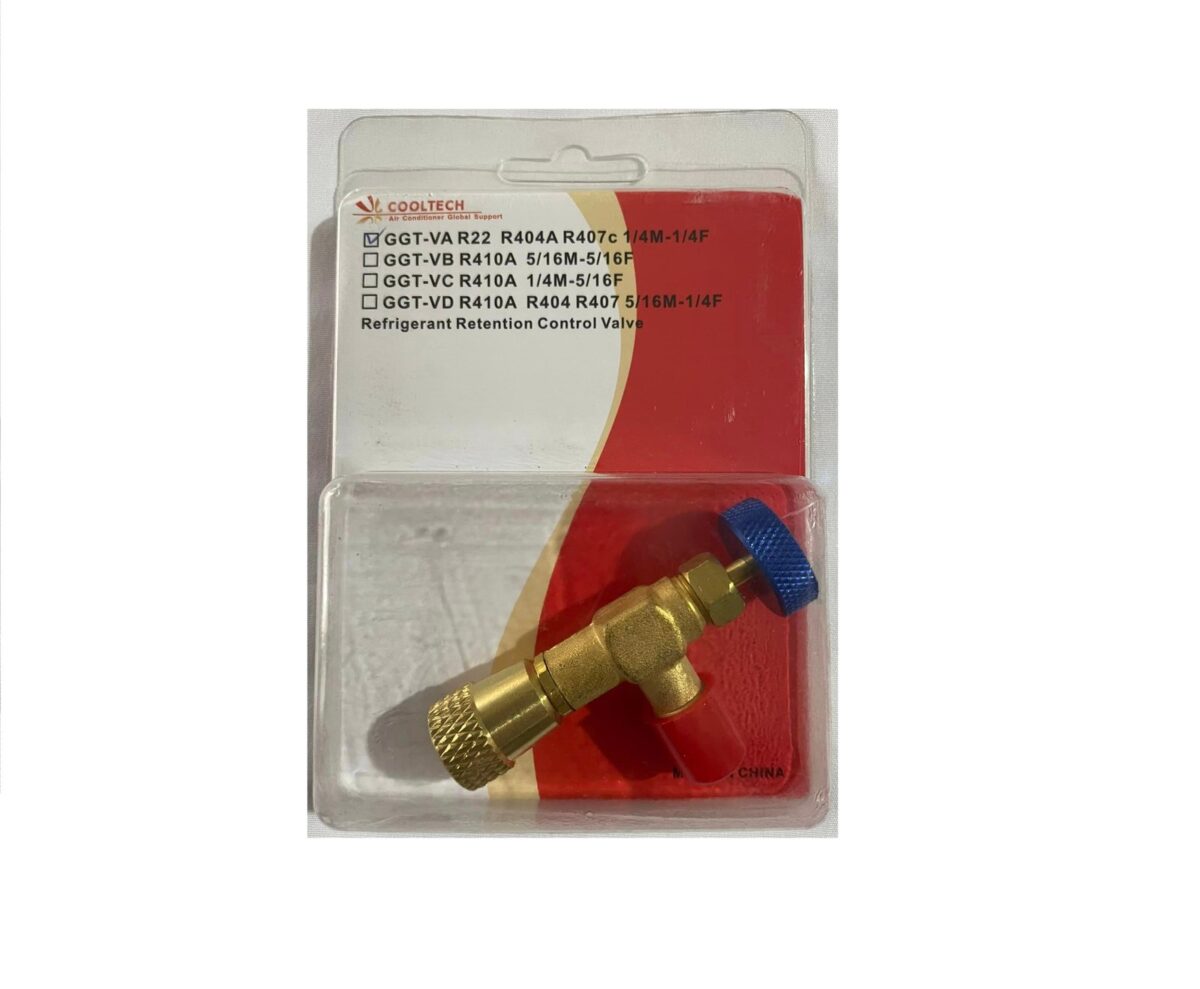 Válvula bola 1/4" FM X 1/4" FH con retención - Imagen 1
