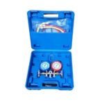 Manifold Finley R22 R134a R12 R502 con Mangueras 3x150cm